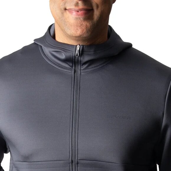 Spyder Men's Full Zip Hoodie - Picture 10 of 11